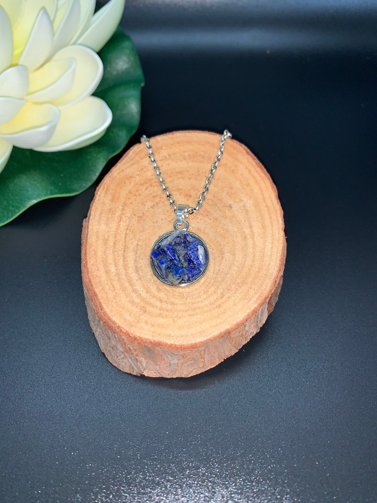Lapis Lazuli Healing Crystal Pendant