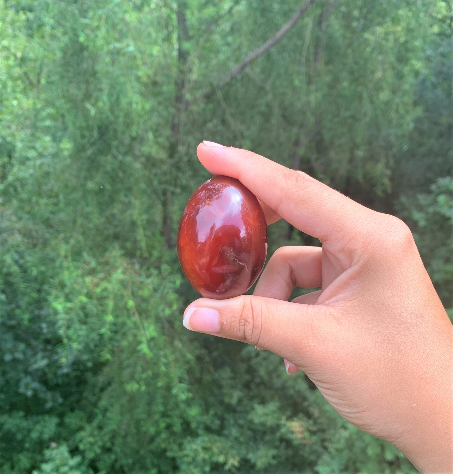 Carnelian Egg Crystal