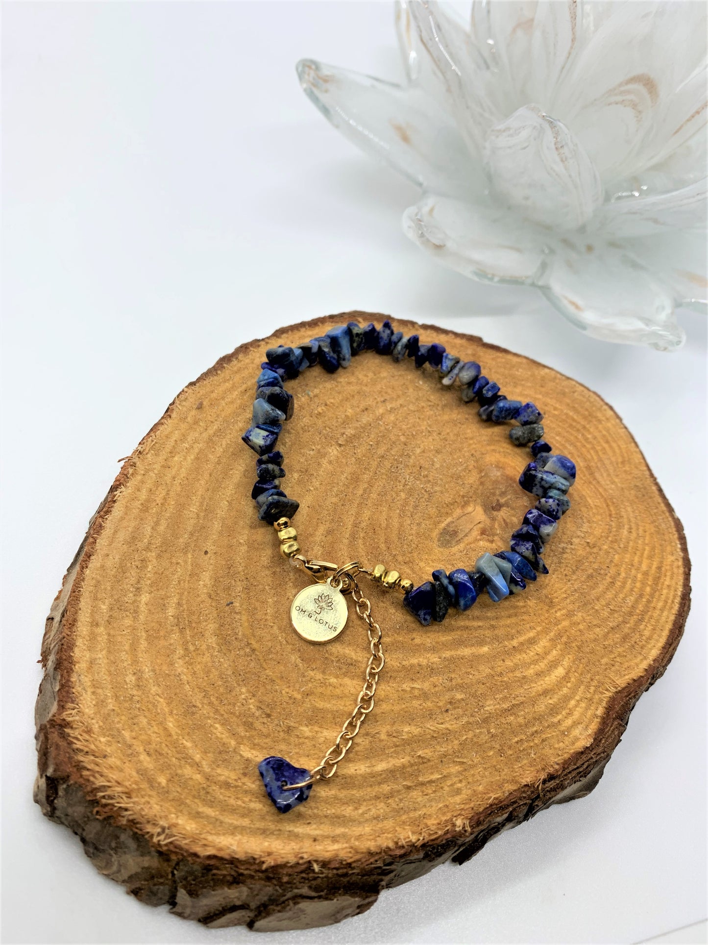 Lapis Lazuli Crystal Healing Jewelry Set
