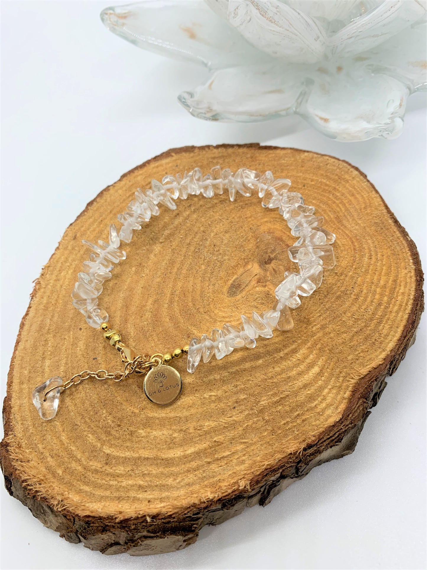 Clear Quartz Crystal Jewelry Set