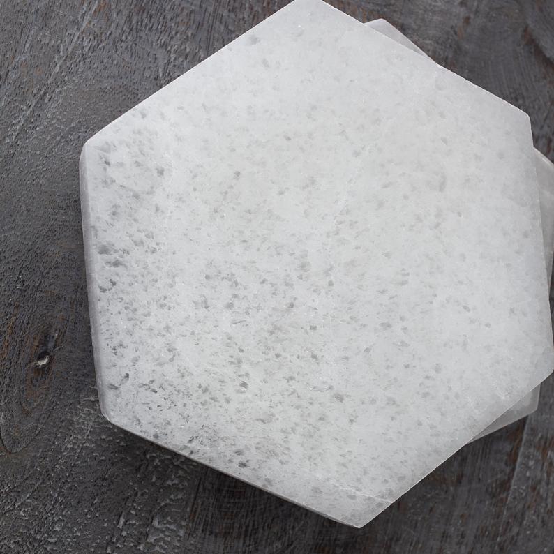 Hexagon Selenite Charging Plate