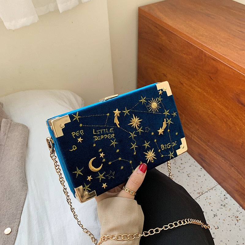 Starry Moons Clutch