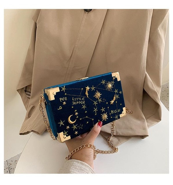 Starry Moons Clutch