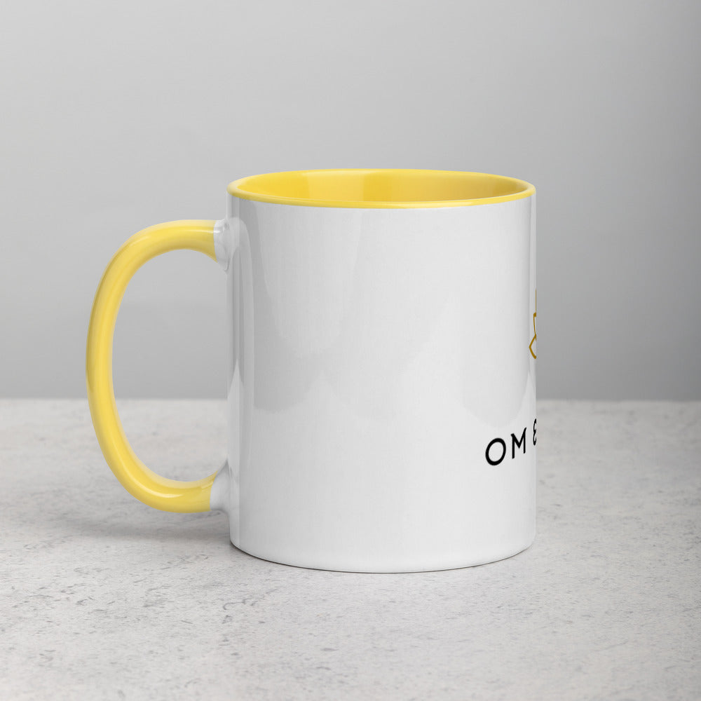 OM & LOTUS Ceramic Mug